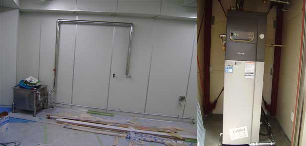 自社ビルの改装で化粧品工場をつくる